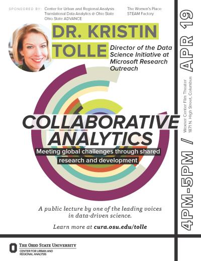 Flyer for Collaborative Analytics event