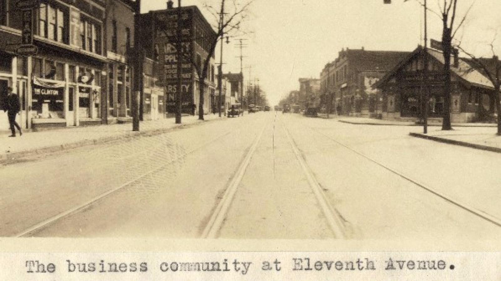 Historical Photo of Columbus, Ohio from Blanchard Collection