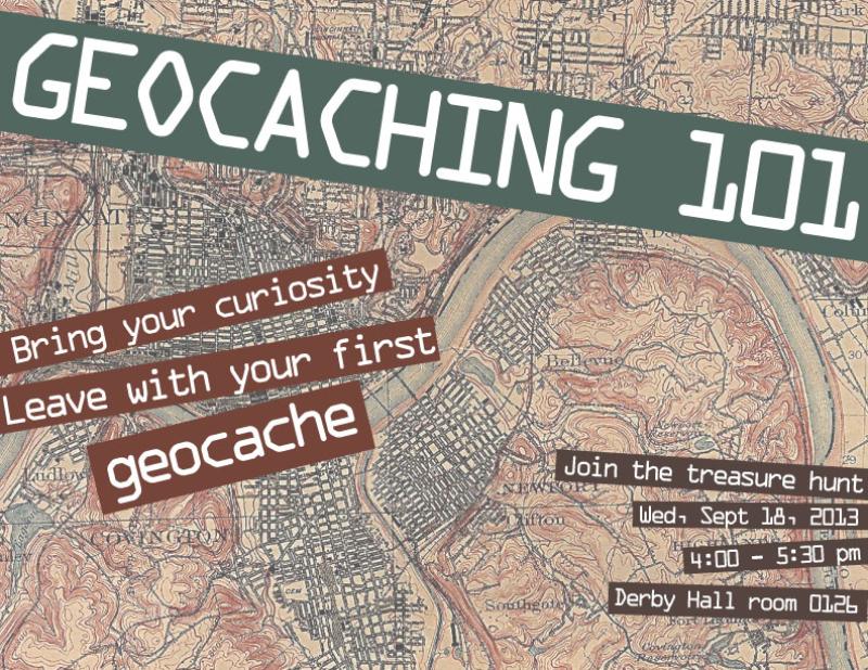 Geocaching 101 flier