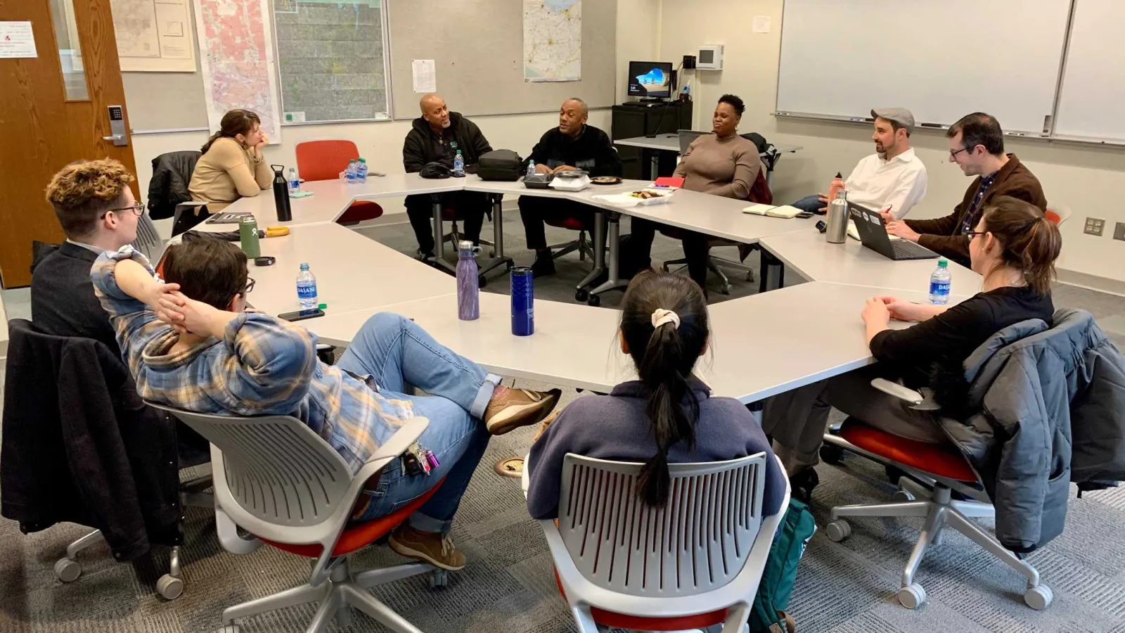 Community round table for food security event