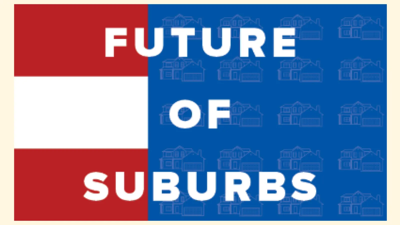 The Future of Suburbs event promotion