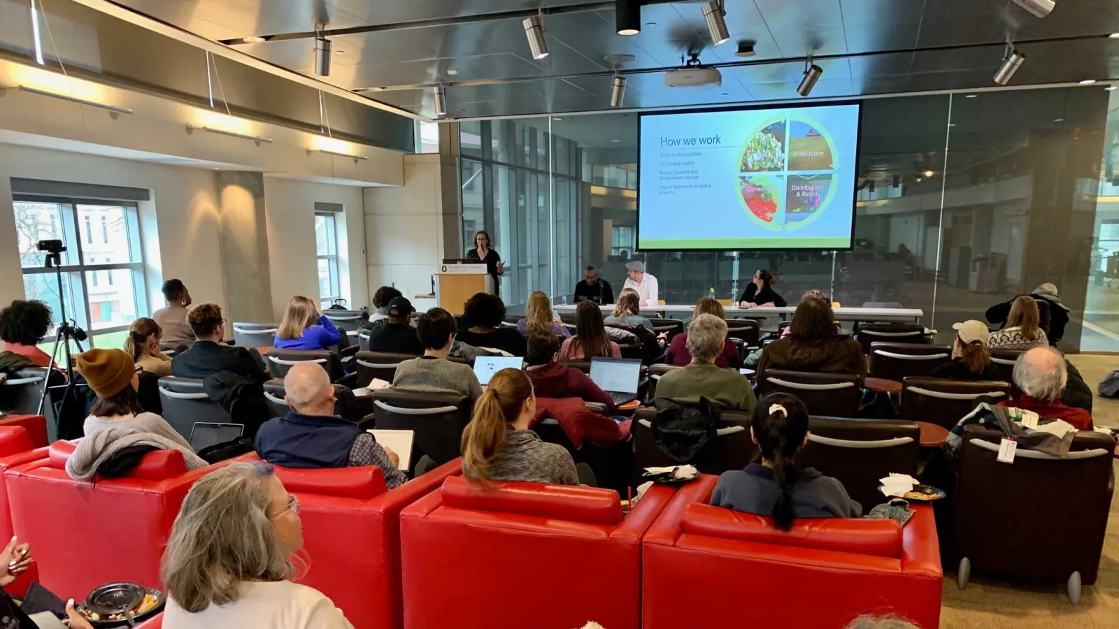 Food Security event presenting at the Ohio State University