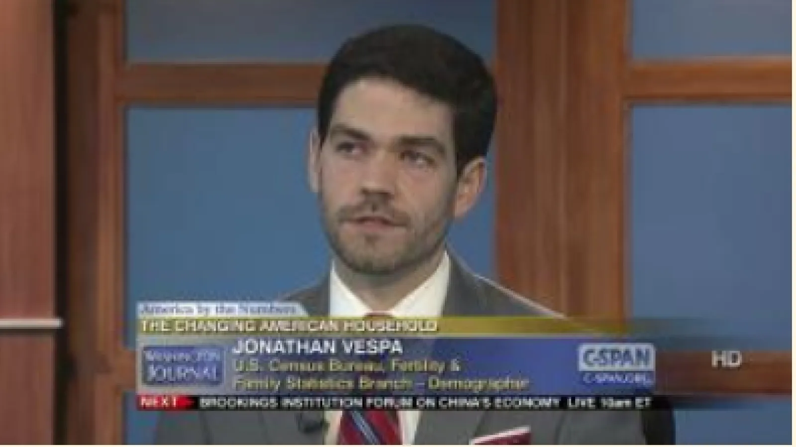 Census Bureau demographer Jonathan Vespa