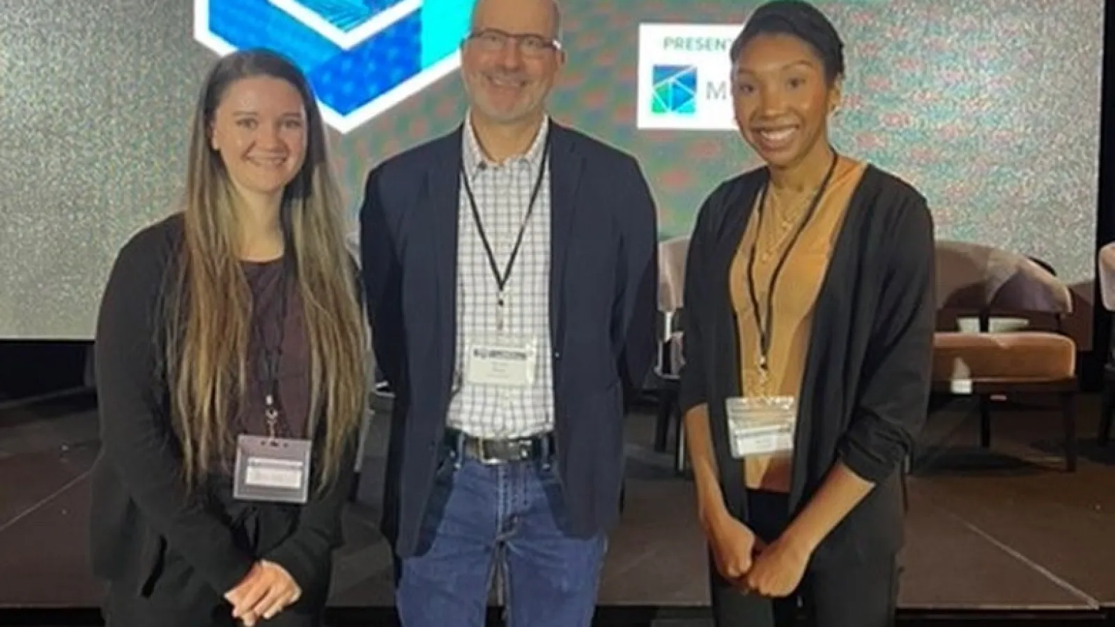 Nicole Hall, Harvey Miller, and Gerika Logan