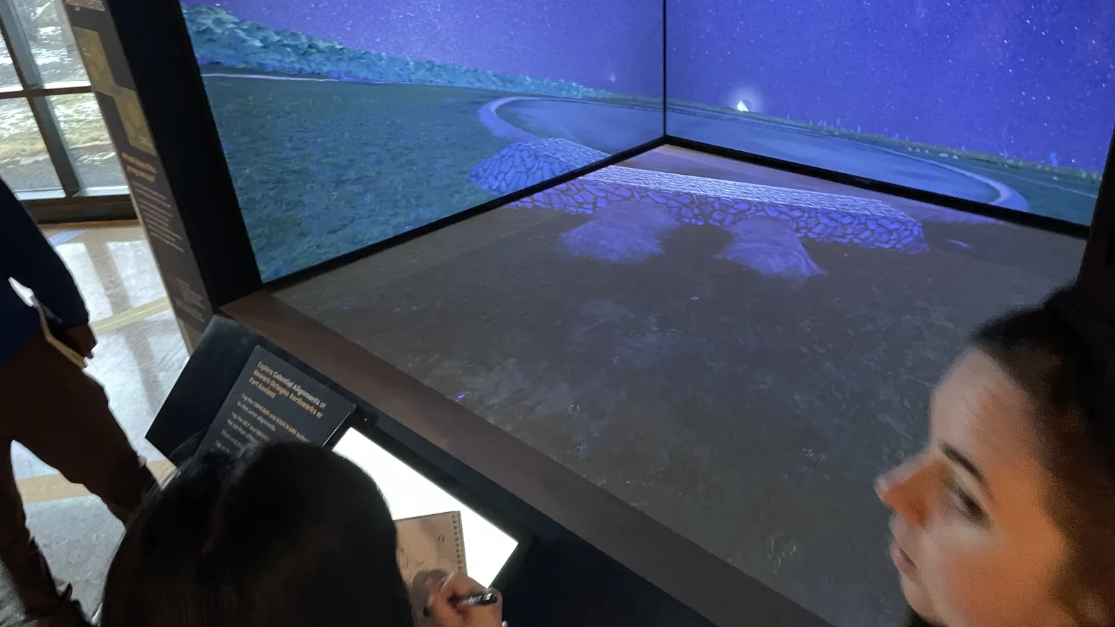 Interactive mound map