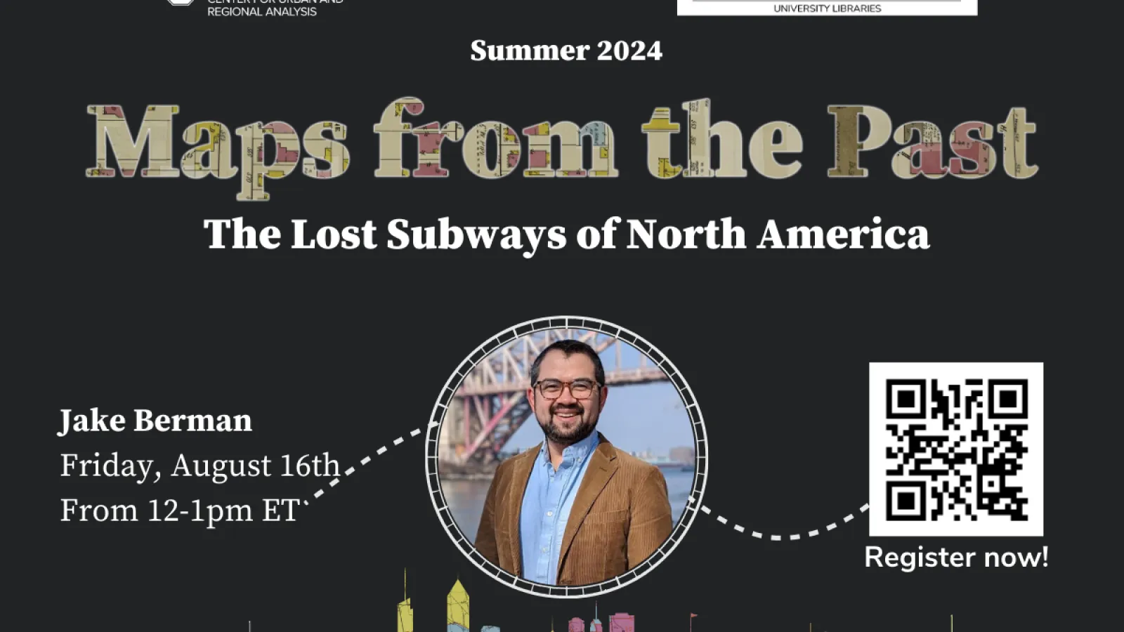 Flyer for Jake Berman webinar