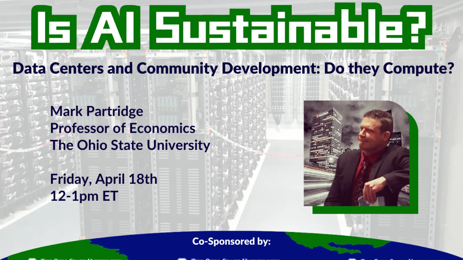 Flyer for Mark Partridge Webinar