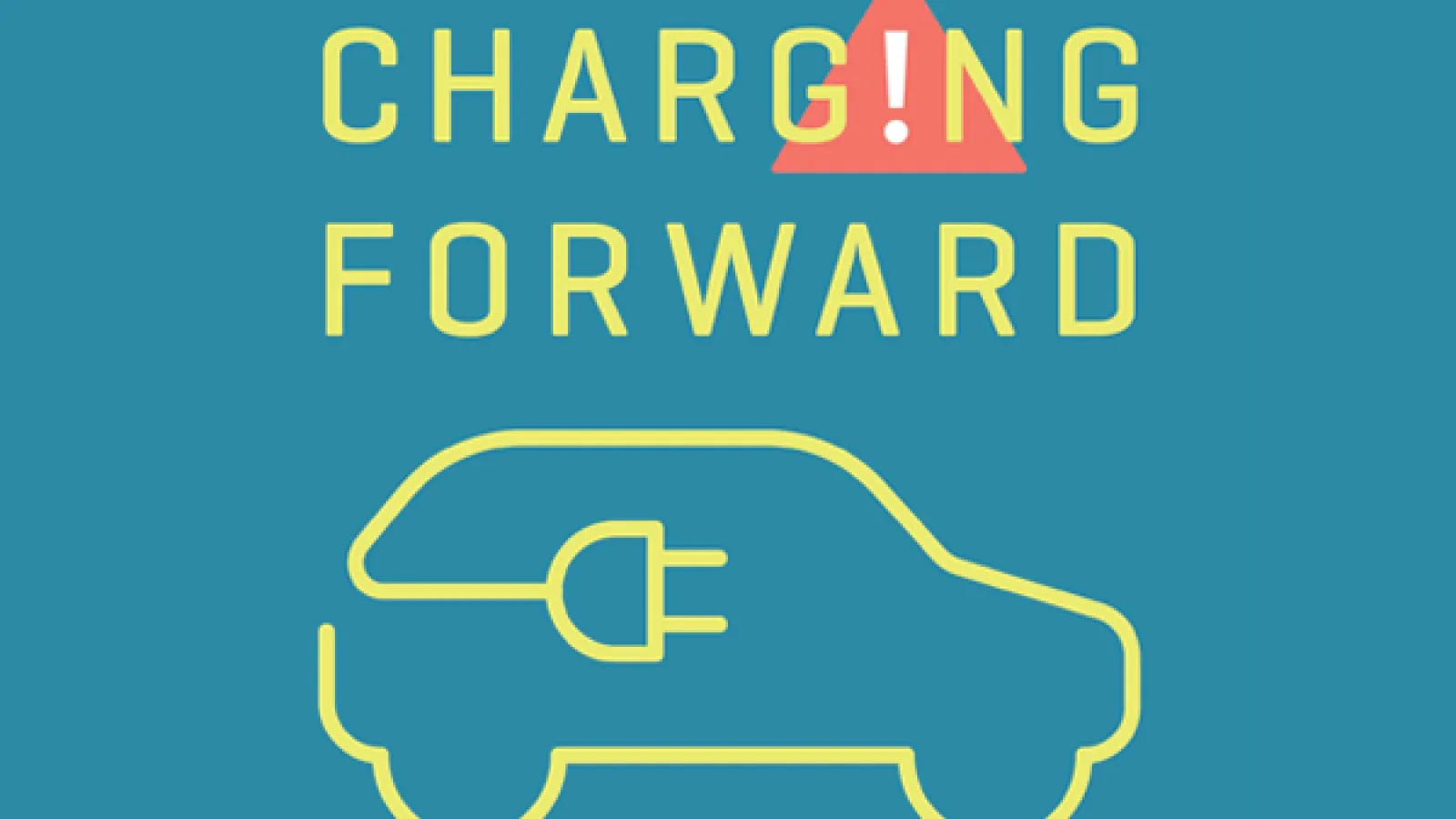 Flyer for "Charging Forward" Book Talk