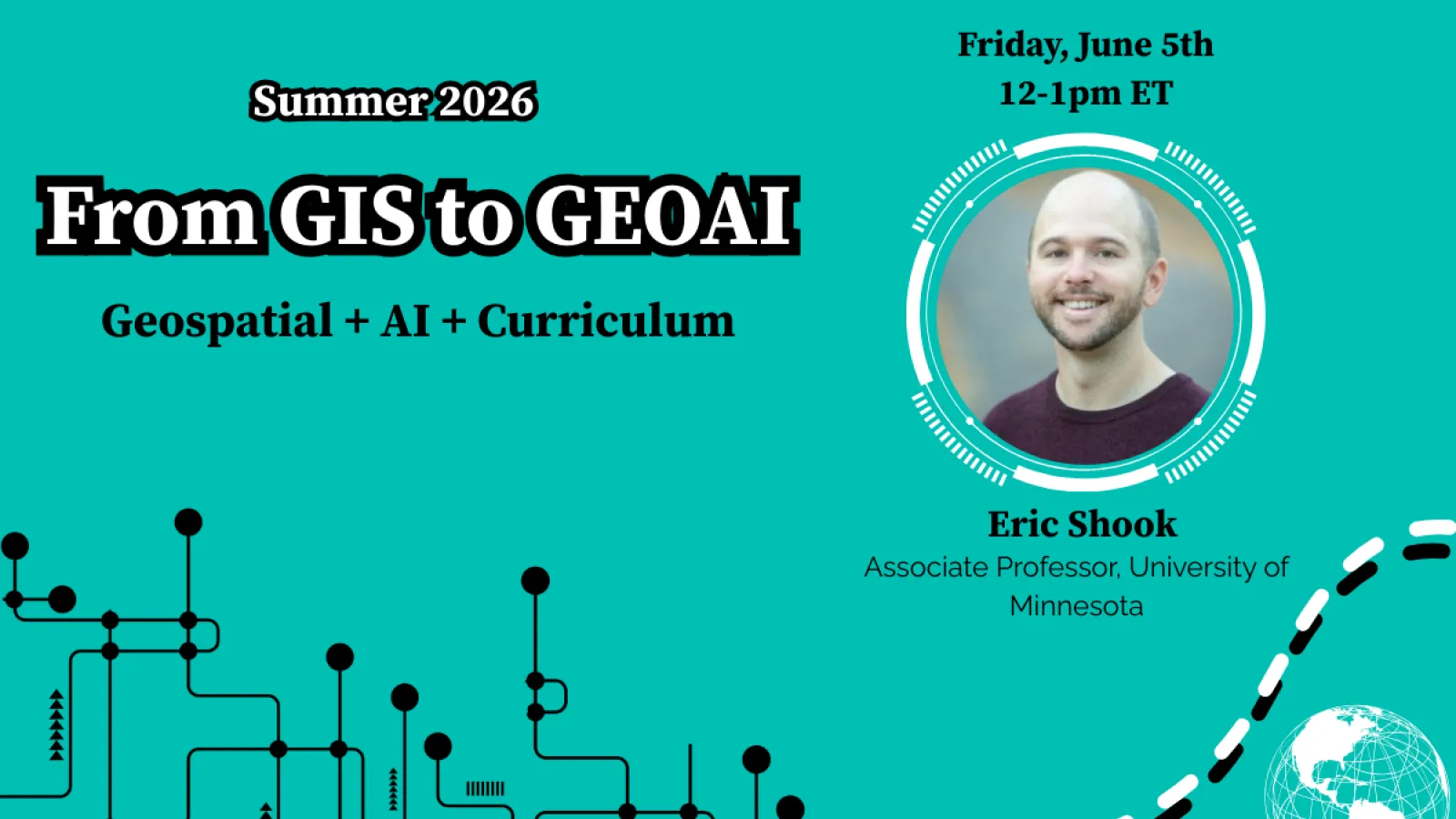 Eric Shook webinar Flyer
