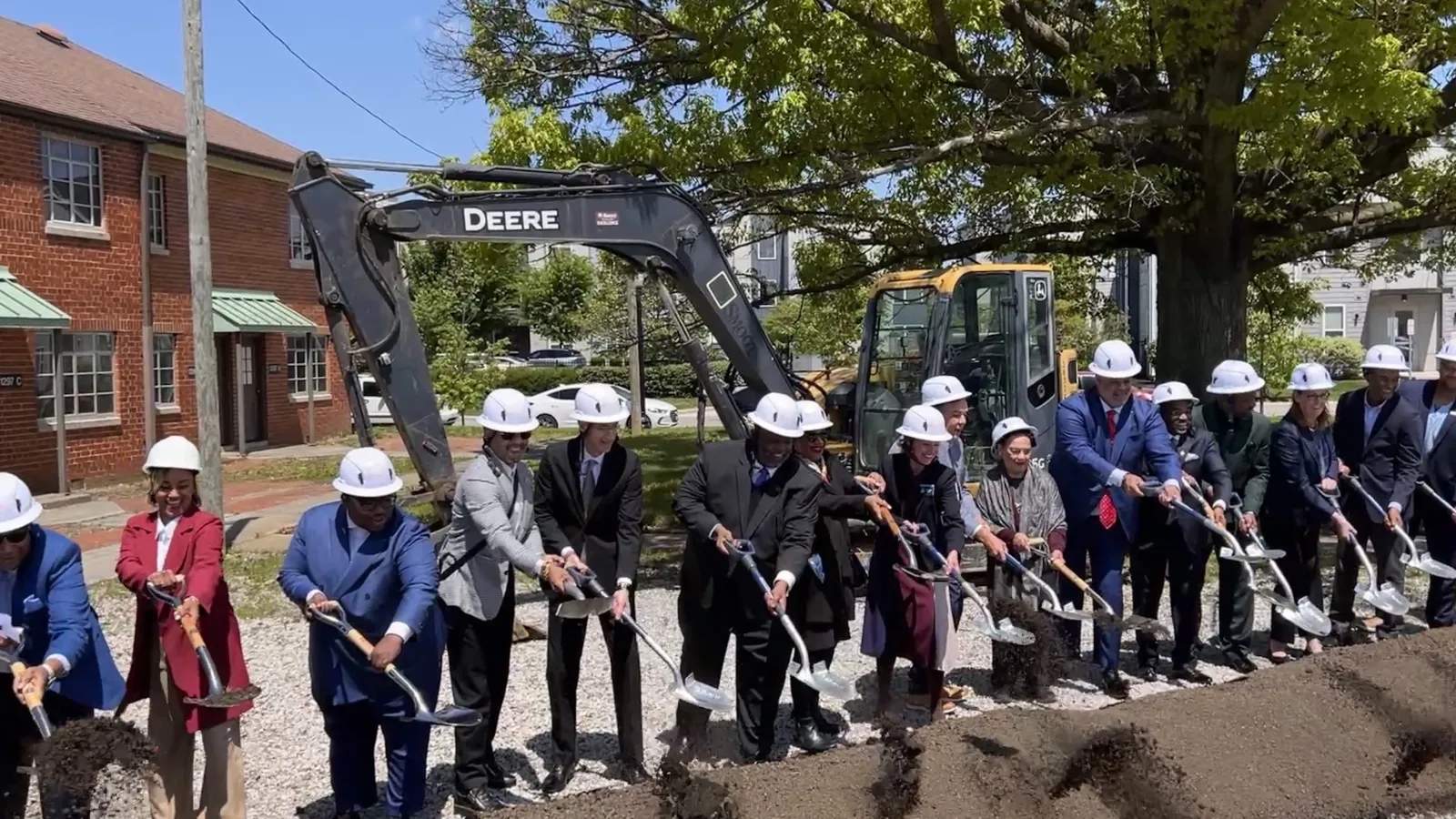 Poindexter Village Museum Groundbreaking