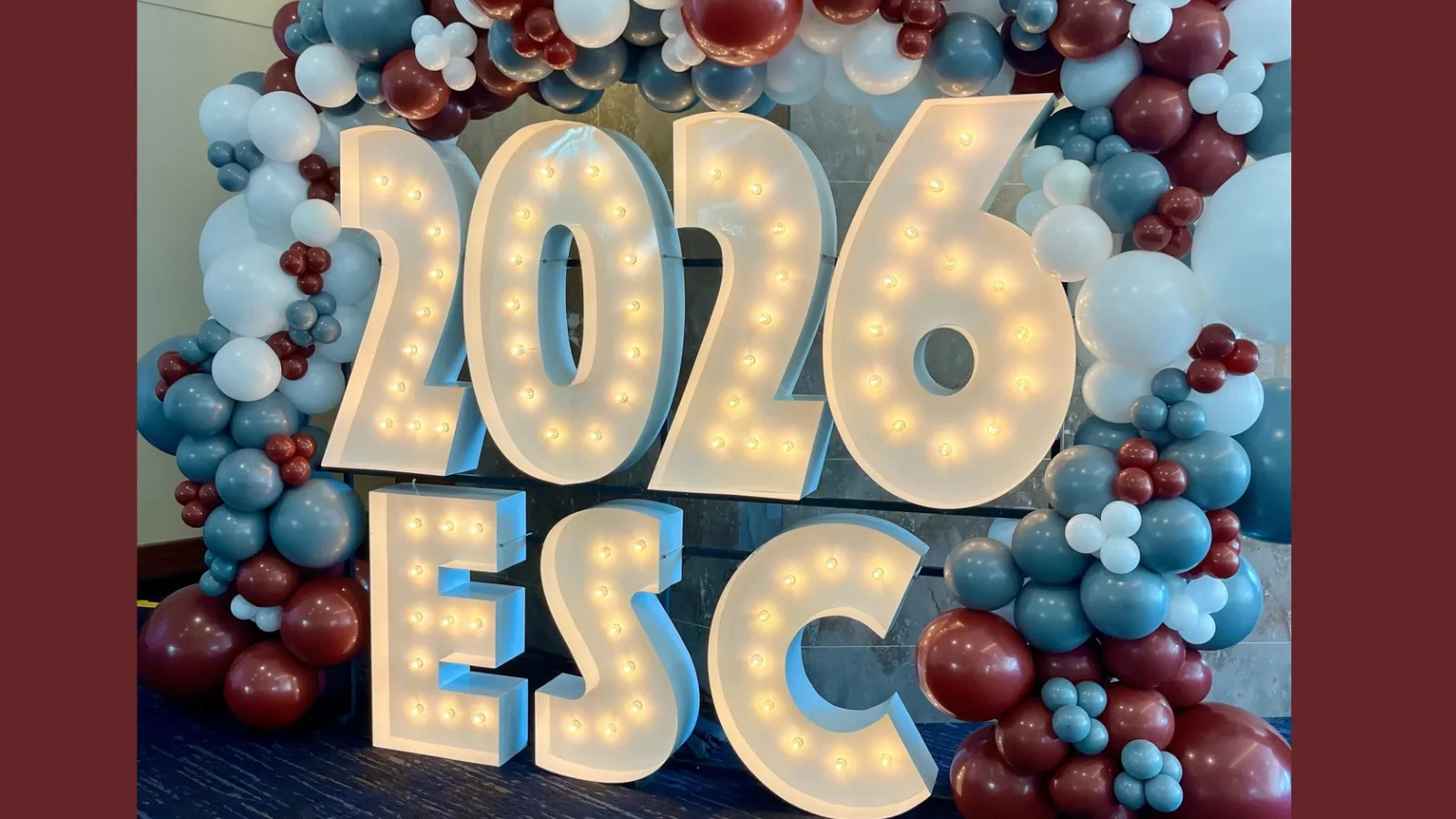 ESC conference sign