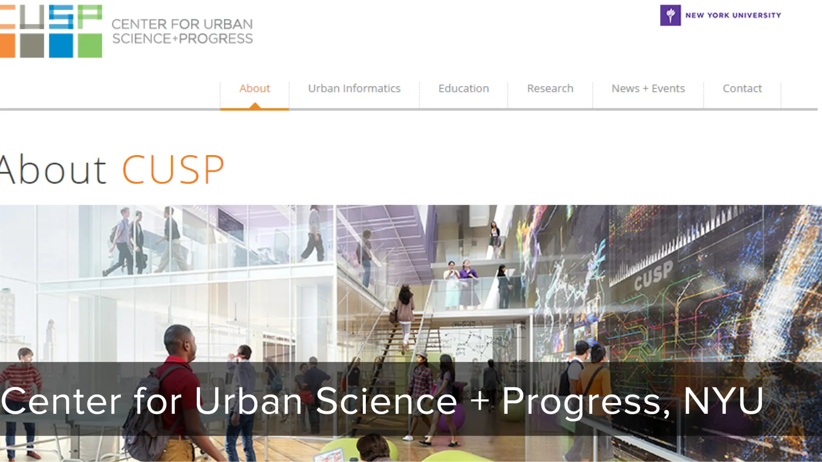 CUSP, NYU