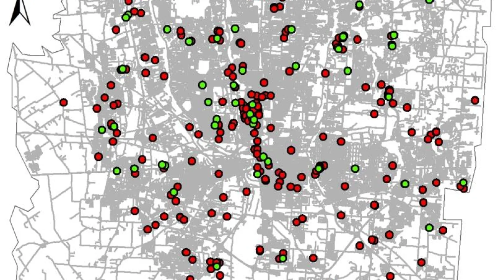 Map of Tweets