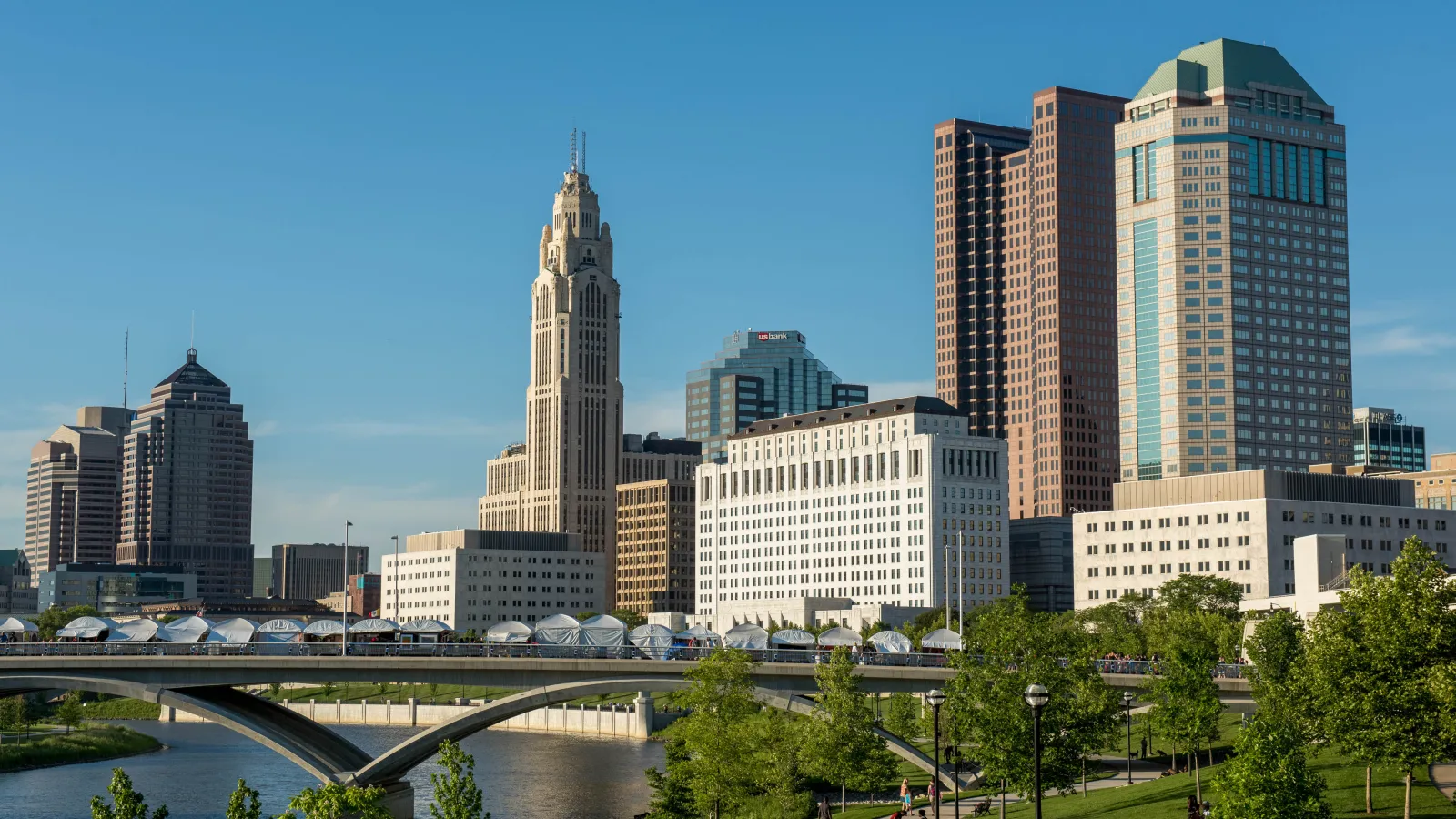 City of Columbus Skyline