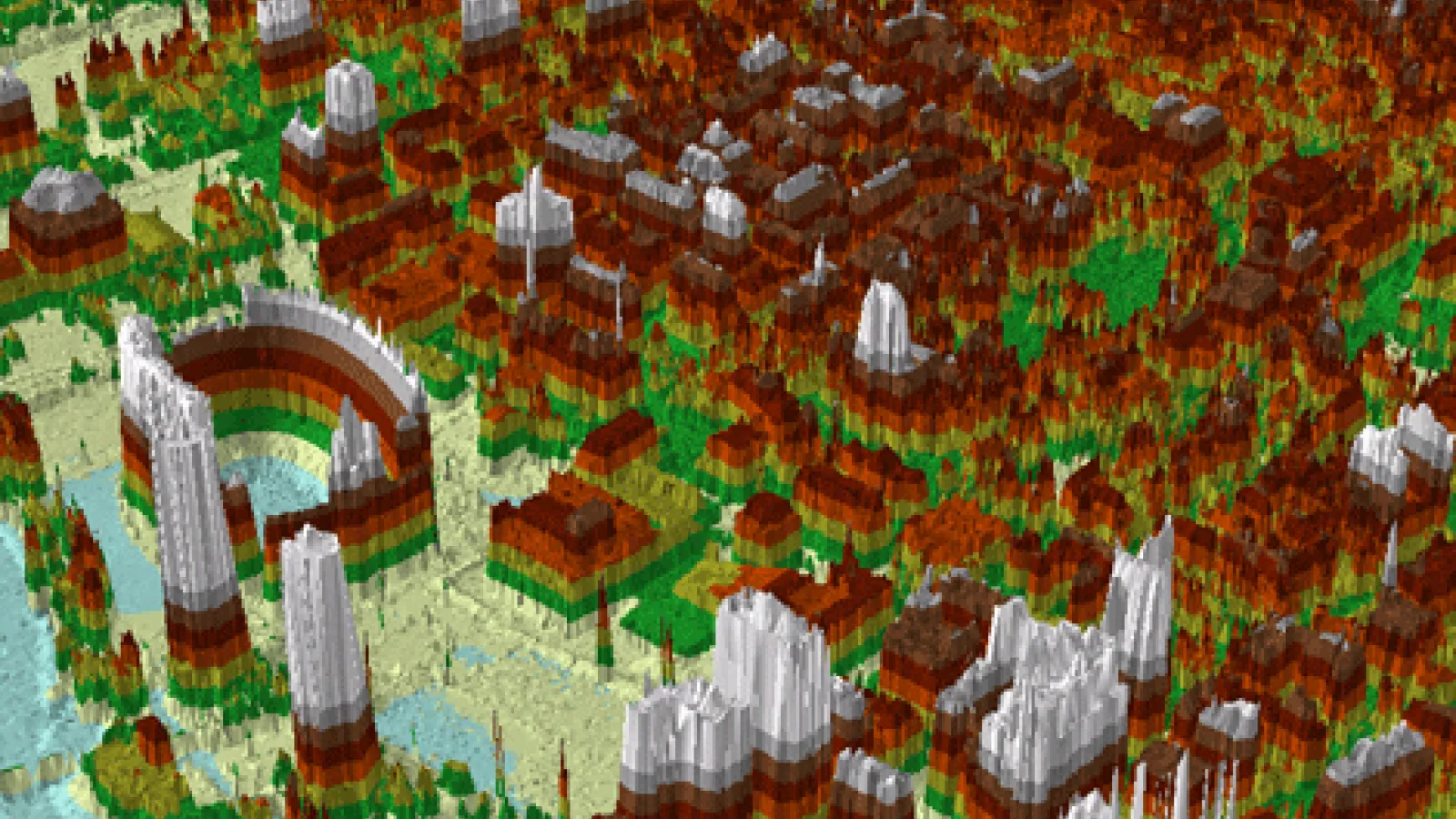 3D LiDAR Image of OSU Campus 