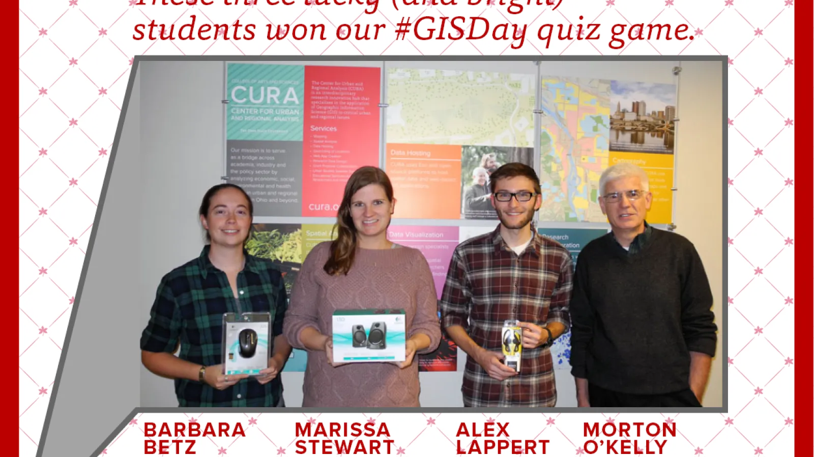 GIS Day 2014 Prize Winners