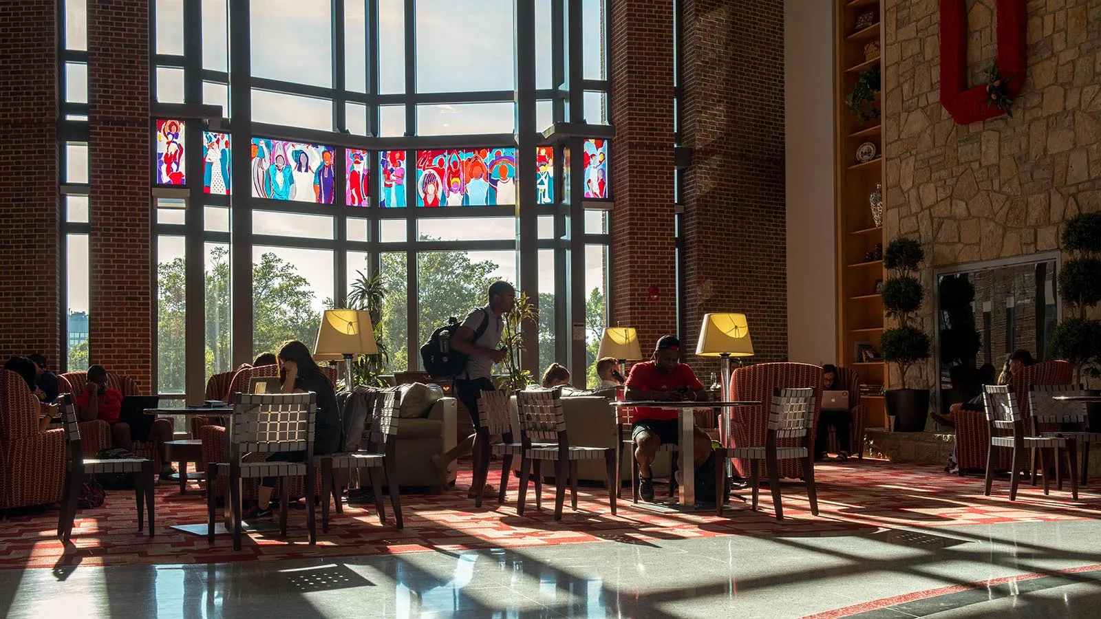 Students in Ohio Union