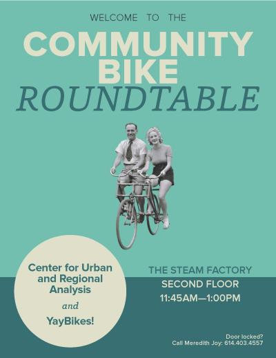 Flyer for Livability on Two Wheels event