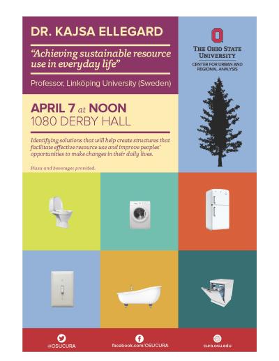 Flyer for Achieving Sustainable Resource Use event