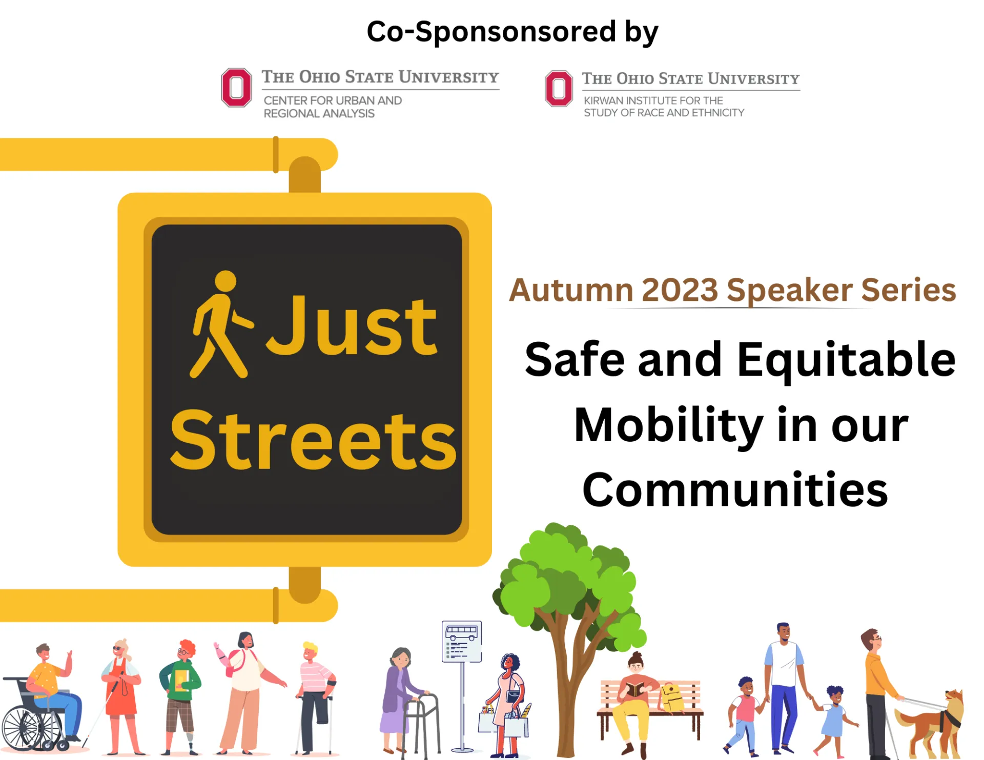 Just Streets Autumn 2023 Series Flyer
