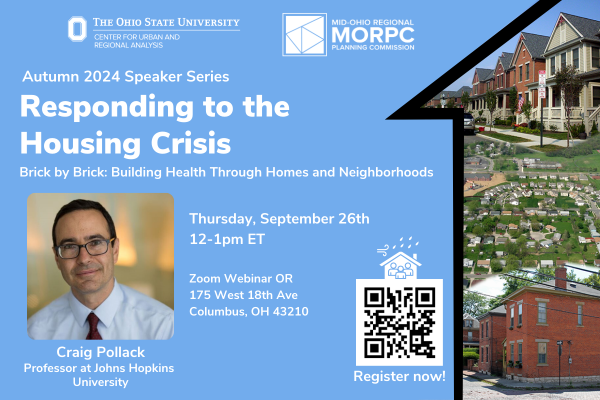 Flyer for Craig Pollack webinar