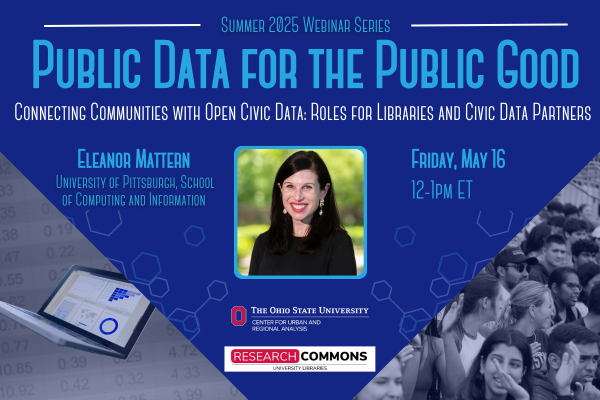 Flyer for Eleanor Mattern webinar