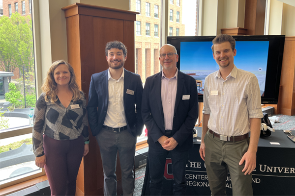 The CURA team at the Dean's Advisory Council meeting