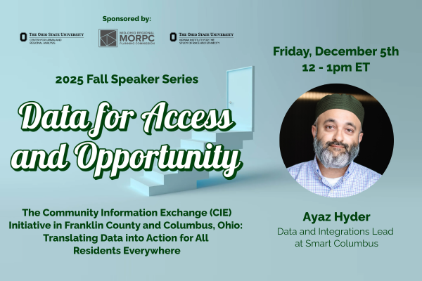 Flyer for webinar with Ayaz Hyder