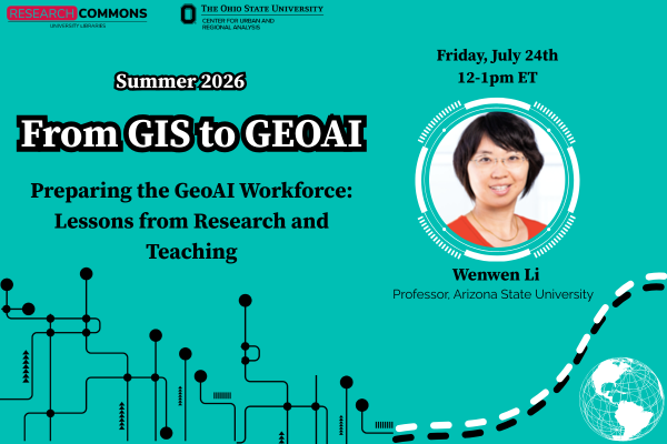Wenwen Li Flyer for Webinar