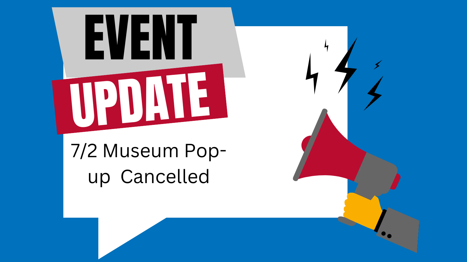 museum popup update graphic