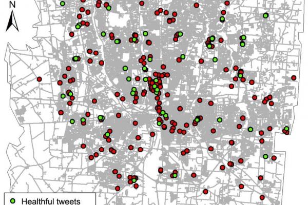 Map of Tweets