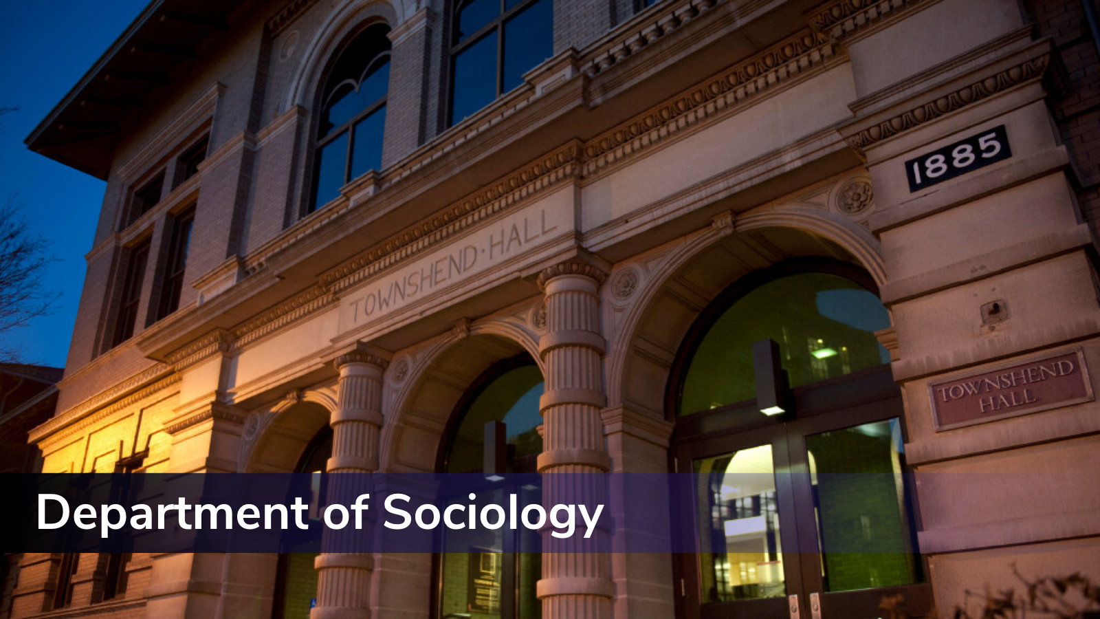 Department of Sociology