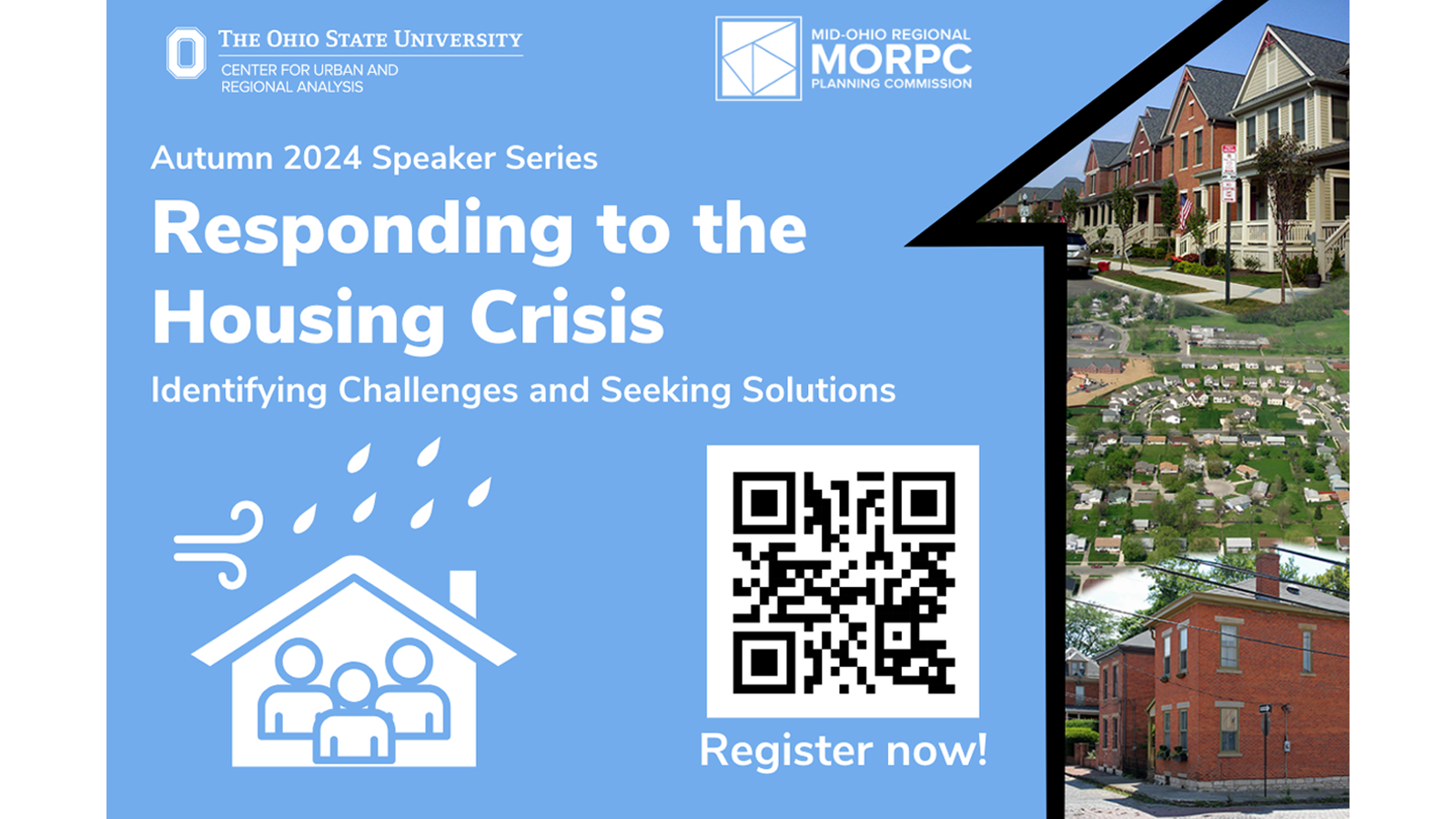 Flyer for Responding to the Housing Crisis series