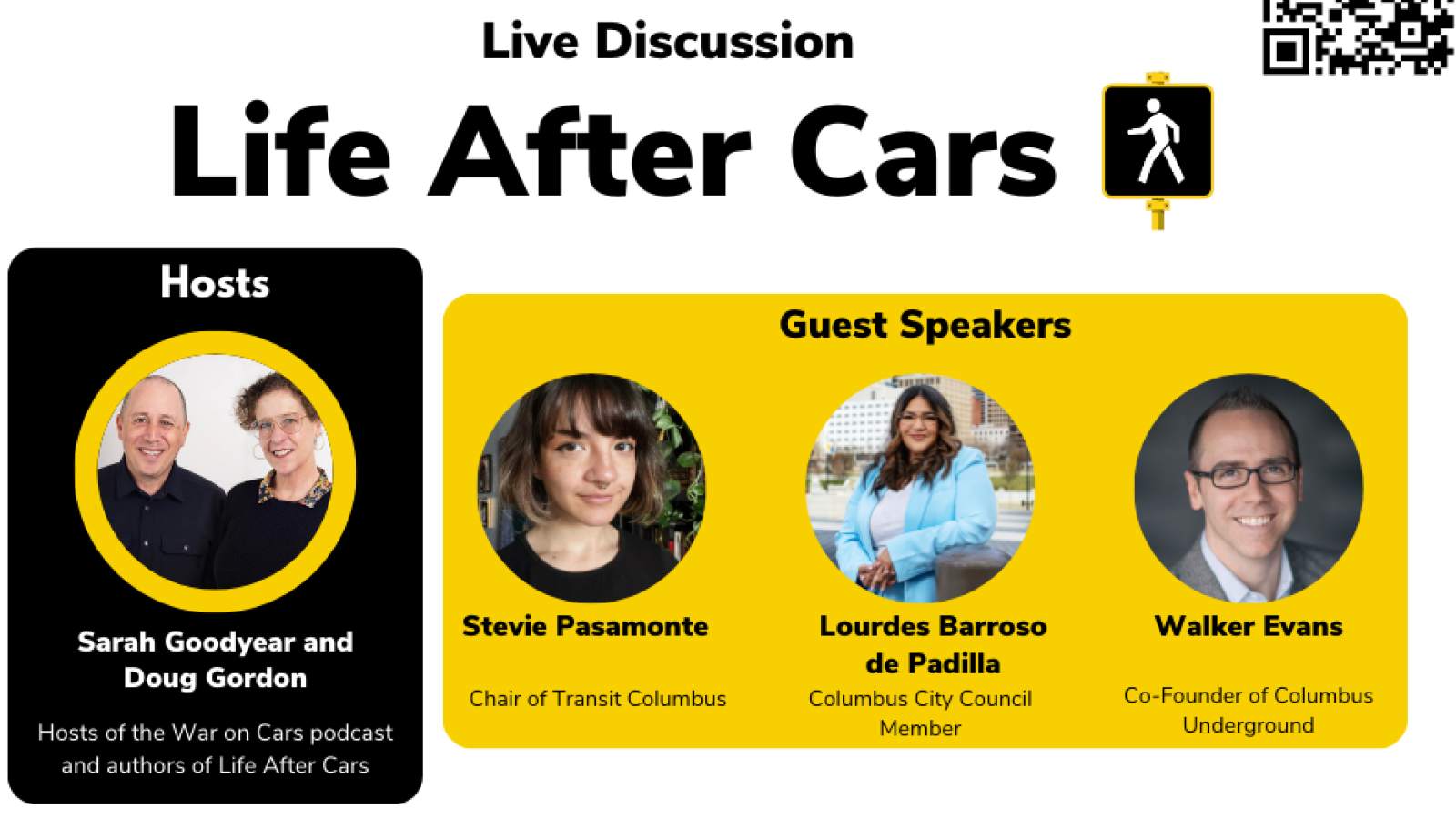 Life After Cars Panel Flyer