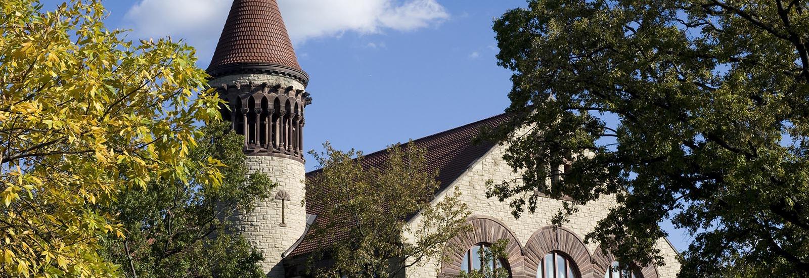 Exterior of Orton Hall